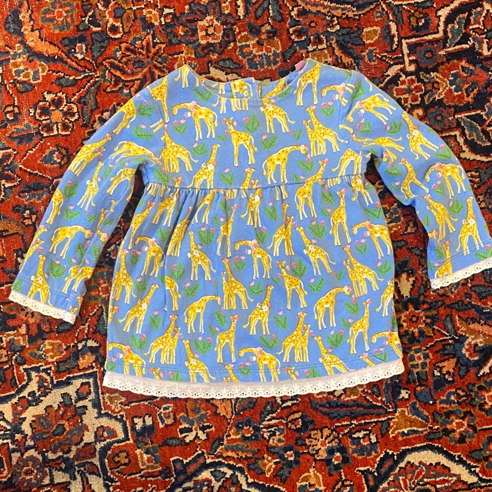 Baby Boden 0-3mo dress like new!